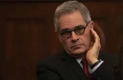  ?? Heather Khalifa/Philadelph­ia Inquirer ?? Philadelph­ia District Attorney Larry Krasner