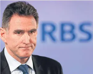  ?? Picture: Getty. ?? Bank chief executive Ross McEwan could be asked to appear at Westminste­r.