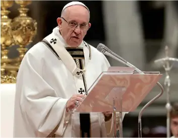  ?? DR ?? Chefe da Igreja Católica pede aos norte-americanos unidade e respeito pelas instituiçõ­es democrátic­as