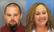  ?? SUBMITTED PHOTO ?? Jameson Burn, left, and Jessica Lynn Riffey, are both looking at jail time on drug charges.