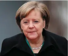  ??  ?? Angela Merkel’s days as German Chancellor could be numbered. Photo: Sean Gallup/Getty Images
