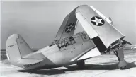  ?? ?? The prototype XSB2C-1 of 1940 initially had considerab­le structural and handling problems. The program was nearly cancelled and the Navy demanded more than 880 design changes before it would be approved for combat.