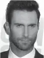  ??  ?? Adam Levine