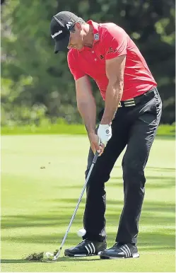  ?? Picture: Getty. ?? Jason Day has had just one practice round at Baltusrol ahead of his US PGA title defence.