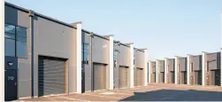  ?? ?? Industry Silverdale offers 74 new units ranging from a mere 42 sq m to 125sq m.