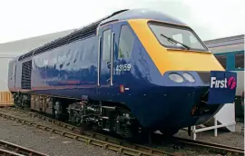  ?? TONY HISGETT/CREATIVE COMMONS ?? World record-holding HST Class 43 power car No. 43159 has now been donated to the 125 Group based at the Great Central Railway (Nottingham).