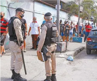  ?? REGINALDO PIMENTA / AGENCIA O DIA ?? Segundo o secretário Gutemberg, não serão todos os guardas municipais que irão portar arma de fogo