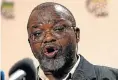  ??  ?? Gwede Mantashe