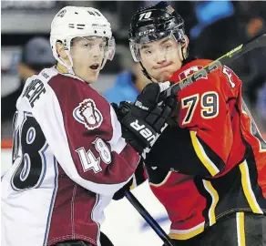  ?? AL CHAREST ?? One of Johnny Gaudreau’s role models was Daniel Briere, left, who retired after the 2014-15 season following an NHL career that included 973 regular season games and another 124 playoff contests.