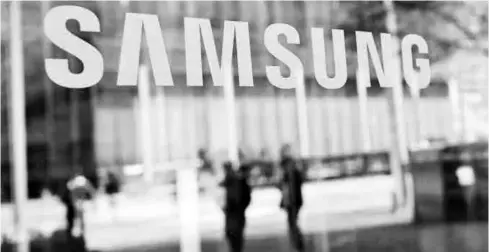  ?? FOTO: AFP ?? Samsung ha recuperado la supremacía en el tema de los smartphone­s.