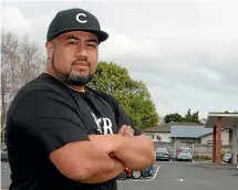  ?? ALAN APTED/STUFF ?? Joseph Fa’afiu, pastor and community leader of The Gate Church in Papakura, said churches may have to pull back on the services they provide.