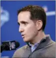  ?? THE ASSOCIATED PRESS FILE ?? Eagles boss Howie Roseman is leery of paying too much attention to the fans’ desires as the NFL Draft comes to Philadelph­ia next week. The Eagles pick at No. 14 in the first round, barring a trade.