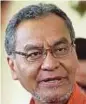  ??  ?? Datuk Dr Dzulkefly Ahmad