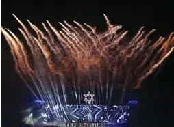  ?? (Marc Israel Sellem) ?? THE 20TH MACCABIAH GAMES officially got under way last night with the opening ceremony at Teddy Stadium in Jerusalem.