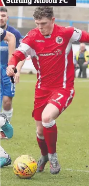  ??  ?? Return Neil McLaughlin is back at Forthbank