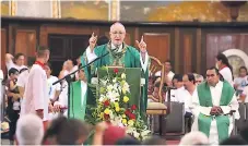  ??  ?? OBISPO. Monseñor Ángel Garachana