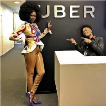  ??  ?? AL LAVORO «Boz» negli uffici di Uber, dove è arrivata grazie ad Arianna Huffington, che fa parte del cda.