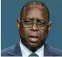  ?? PRESIDENT MACKY SALL ??