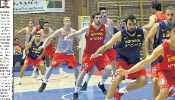  ??  ?? PREVISIÓN. España se concentró en julio en Benahavís para empezar a preparar las Ventanas.