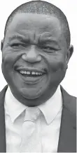  ??  ?? VP Dr Constantin­o Chiwenga