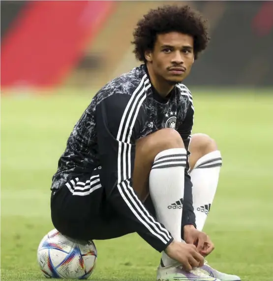  ?? ?? Leroy Sane is holding fort at Bayern Munich