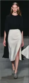  ??  ?? From the Narciso Rodriguez collection shown at New York Fashion Week.