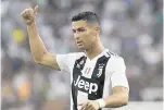  ??  ?? Cristiano Ronaldo signed for Juventus