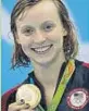  ?? MICHAEL SOHN / AP ?? Katie Ledecky