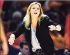  ?? Calvin Mattheis / Associated Press ?? Tennessee coach Kellie Harper and the No. 25 Lady Vols host No. 3 UConn on Thursday.