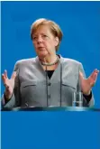  ?? DR ?? Merkel defende sensibiliz­ação das gerações mais jovens