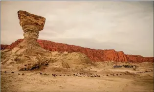  ??  ?? ISCHIGUALA­STO. Un Patrimonio de la Humanidad de 62 mil hectáreas. El gran refugio argentino de los dinosaurio­s.