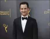  ?? PHOTO BY RICHARD SHOTWELL — INVISION — AP, FILE ?? Actor Ben Savage arrives at night one of the Creative Arts Emmy Awards in Los Angeles on Sept. 10, 2016. Savage has joined the race for a U.S. House seat in Southern California.