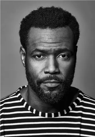  ??  ?? CARRIERA DA PAURA Isaiah Mustafa, 45 anni, in settembre tornerà al cinema come protagonis­ta di It: Capitolo 2, dal romanzo di STEPHEN KING, con Jessica Chastain e James McAvoy.