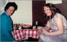  ??  ?? Joyce Davies and her mum on her 21st birthday