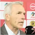  ??  ?? Ernst Middendorp