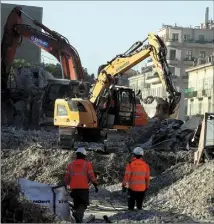  ?? (Photo Cyril Dodergny) ?? Pour l’opposition, les grands projets de Christian Estrosi, à l’image de la démolition d’acropolis pour étendre la promenade du Paillon, sont la cause de la hausse des impôts voulue par le maire.