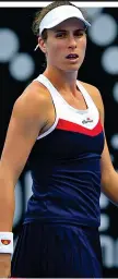  ??  ?? Sydney setback: Konta