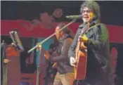  ?? Papon delivering a musical performanc­e at the festival ??