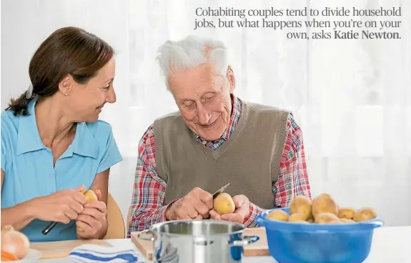  ?? GETTY IMAGES ?? Age Concern runs senior chef courses for people who need to learn how to cook.