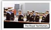  ?? ?? The Royal Yachtsmen.