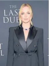  ?? EVAN AGOSTINI/INVISION ?? Actor Jodie Comer attends the premiere of “The Last Duel” on Oct. 9 in New York.