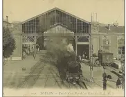  ??  ?? La gare de Toulon PLM, ancêtre de la gare actuelle.