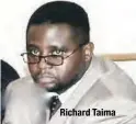  ??  ?? Richard Taima