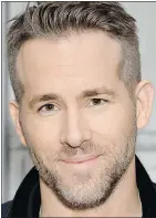  ?? — THE ASSOCIATED PRESS FILES ?? RYAN REYNOLDS