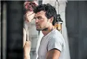  ??  ?? Alden Ehrenreich plays John the Savage in “Brave New World,” a Peacock series based on Aldous Huxley’s novel.