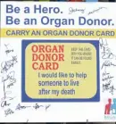  ??  ?? Organ Donor Card