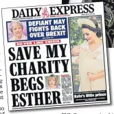  ??  ?? Dame Judi Dench, a Silver Line Ambassador, and how the Daily Express highlighte­d the plea for help on July 16
