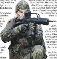  ?? PHOTO: AP ?? A Peshmerga soldier