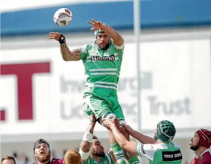  ?? PHOTO: ROBYN EDIE/STUFF ?? There was no better for the Turbos this season than Jackson Hemopo, who was also the team’s top lineout target.