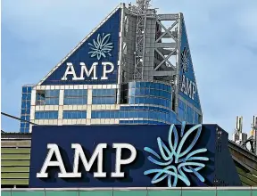  ??  ?? AMP is in the big end of town, but working for big corporates brings the risk of restructur­es, mergers, and sales.